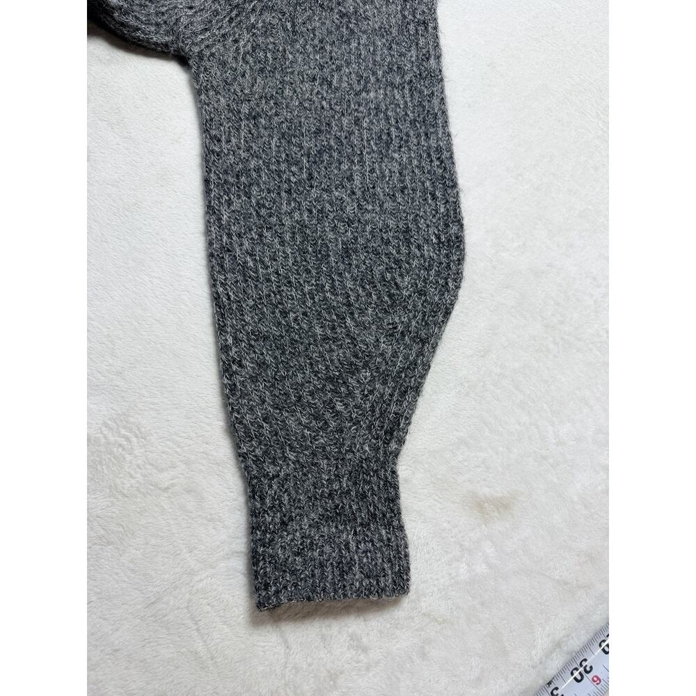 Everlane Grey Alpaca Wool Blend Sweater Medium M New Luxury Minimalist Knit - Picture 8 of 10